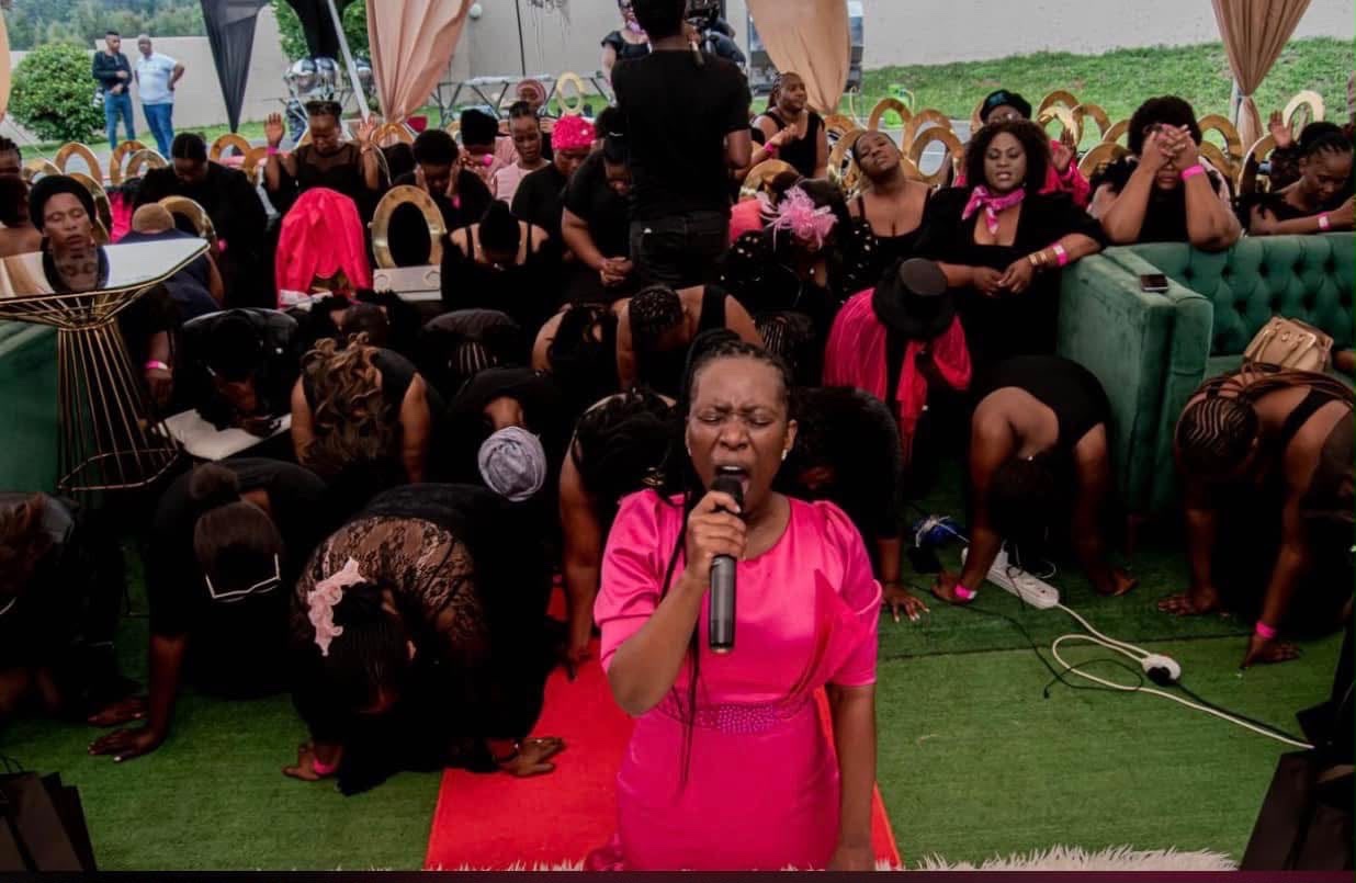 Women at a Nkwenkwezi Foundation gathering